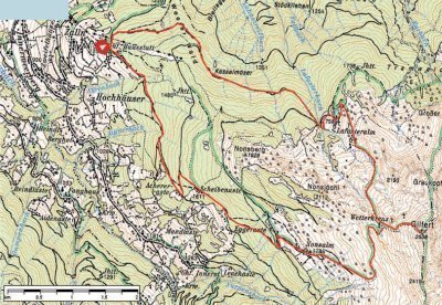 Über die Lafasteralm auf den Gilfert